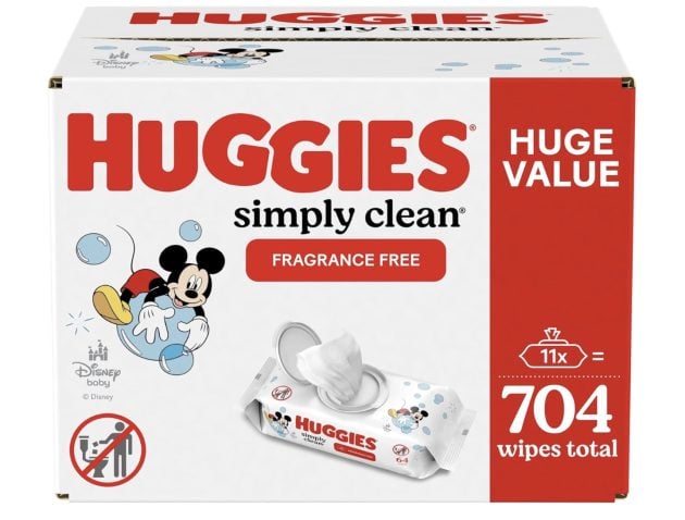 Huggies Simply Clean Fragrance-Free Baby Wipes